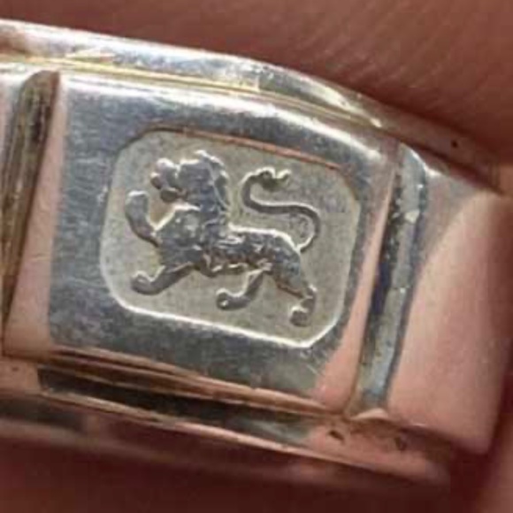 RING, COMMEMORATIVE MILLENNIAL 2000 STERLING SILVER .925, LIMITED EDITION BY IBB - Picture 6 of 16